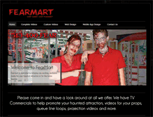 Tablet Screenshot of fearmart.com